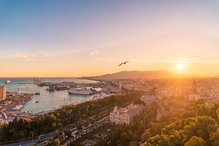 Malaga en Espagne