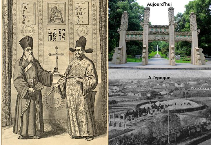 Matteo Ricci et Xu Guangqi - Parc Guangqi, Shanghai