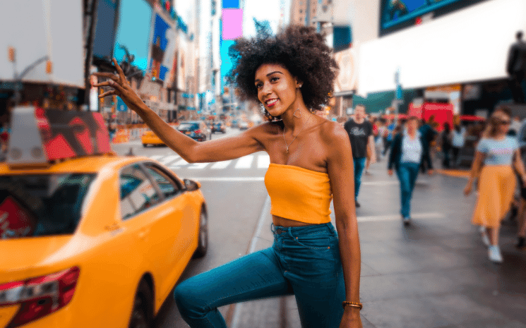 Une femme à New York