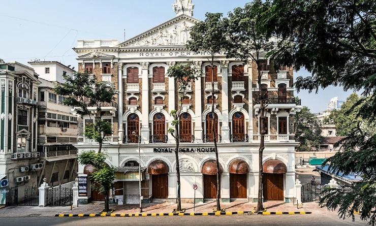 Le bâtiment du Royal Opera House à Mumbai