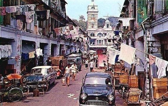 rue dans les annees 60