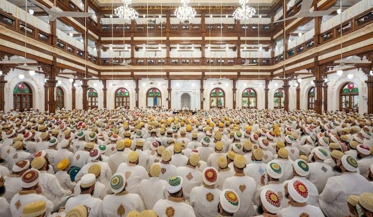 La mosquée Saifee de la communauté Dawoodi Bohra à Mumbai