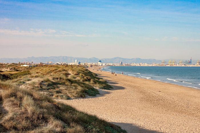 la plage du saler avec du sable et des dunes