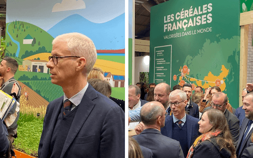 Franck Riester au Salon de l'agriculture 