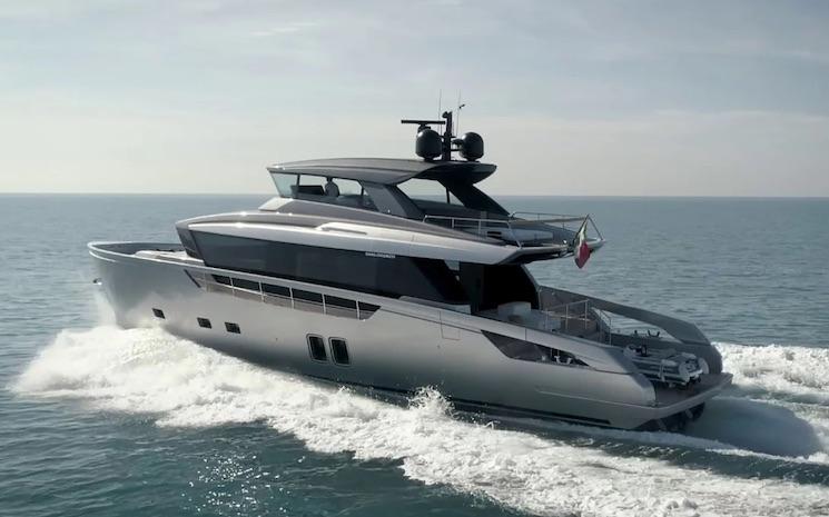 san lorenzo en charter chez Simpson Marine