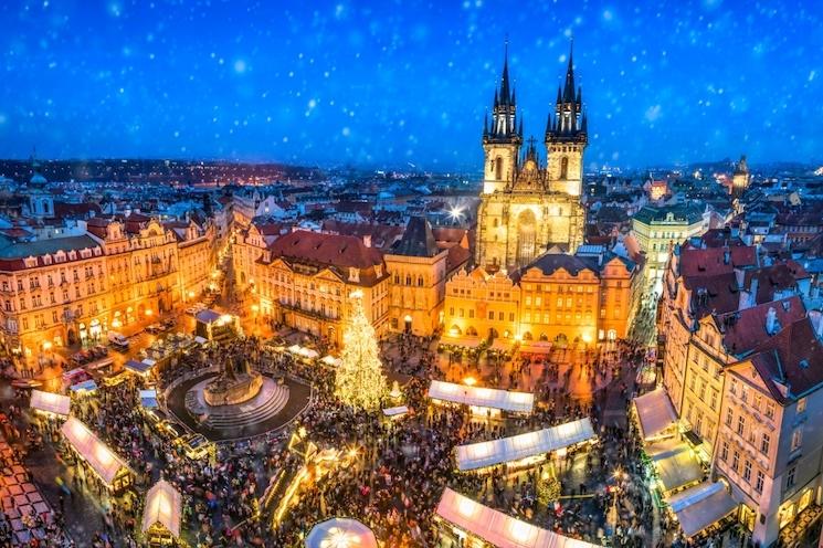 Le sapin de Noël à Prague