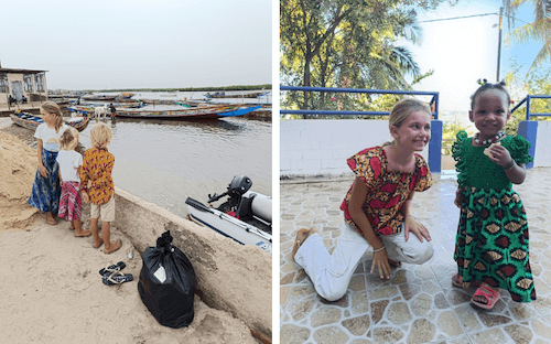 l'équipage de Perello au Sénégal 