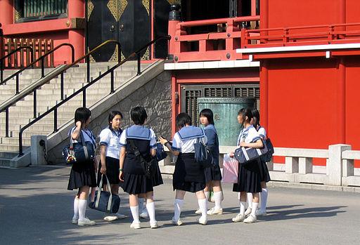 Uniforme scolaire au Japon