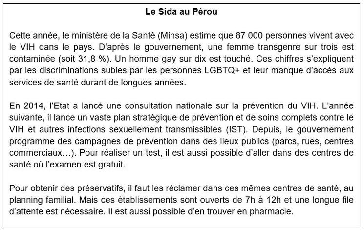 Vivre en tant que LGBTQ+ à Lima