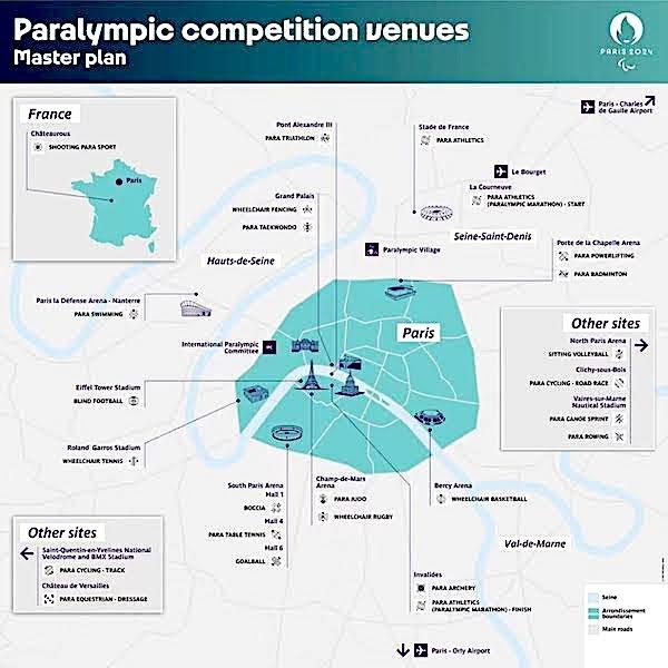 sites olympiques paris