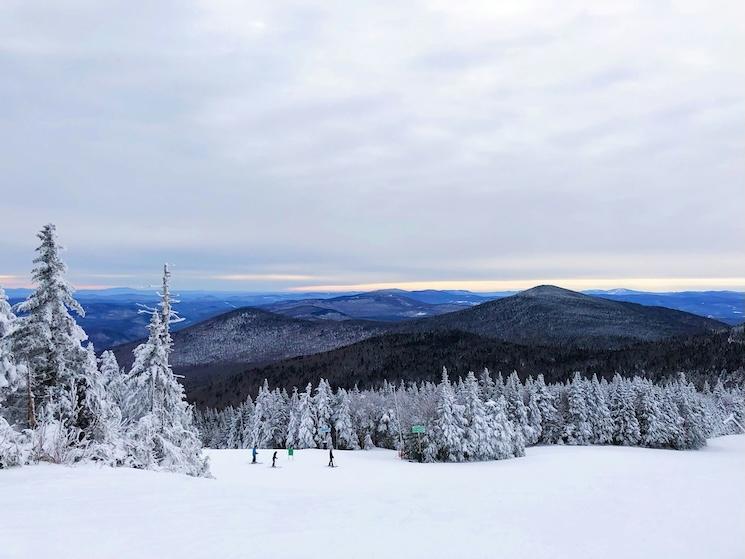 skier dans le Vermont