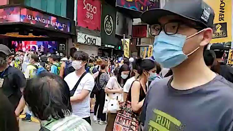 Manifestation Hong Kong loi de sécurité nationale