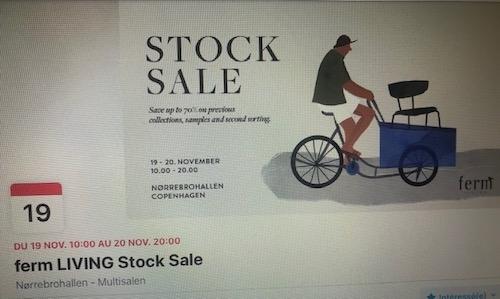 stock sale à Copenhague 