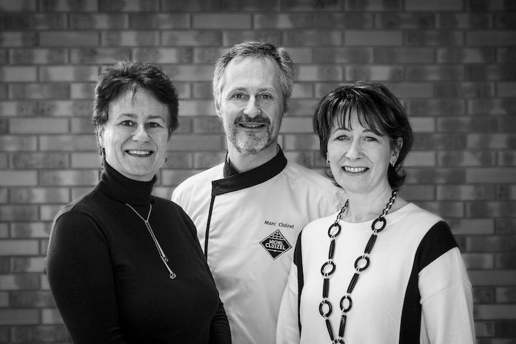 Sylvie, Marc et Catherine Cluizel