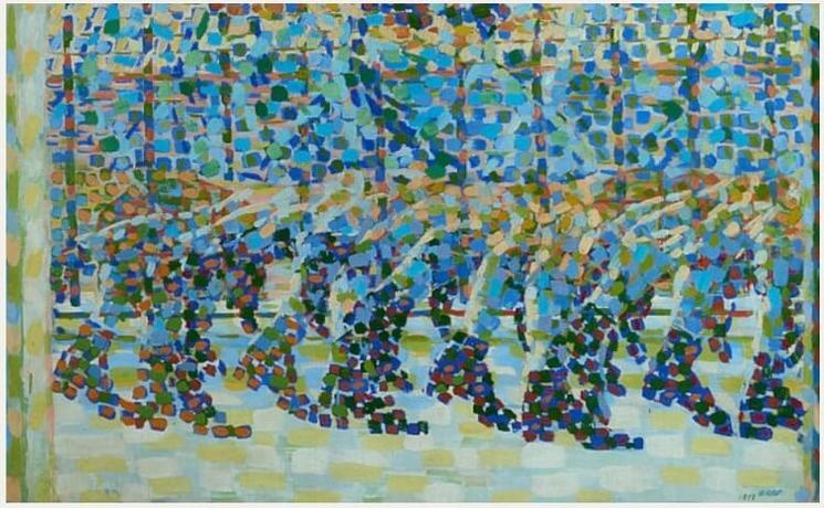 Tableau futuriste de Giacomo Balla