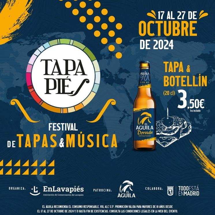 l'affiche du festival tapapies a madrid