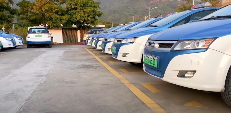 taxis electriques shenzhen