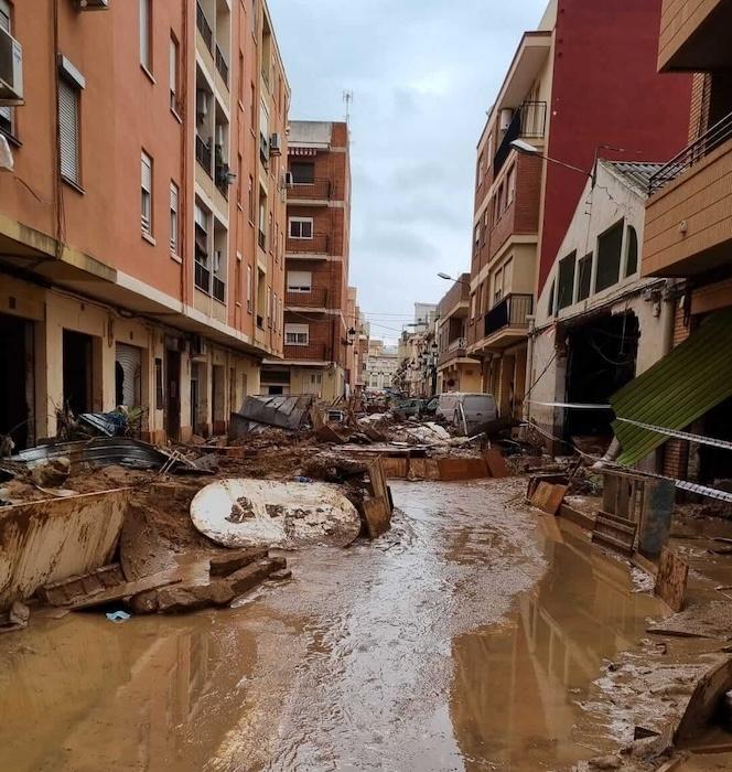 Massanassa après les inondations