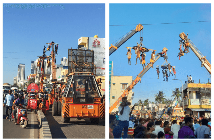 FESTIVAL INDIA INDE THAIPUSAM OMR CHENNAI