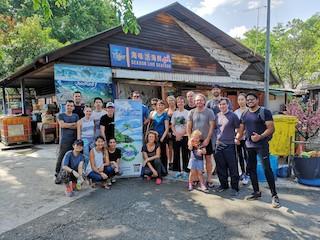 Pulau Ubin Cleanup, Singapour