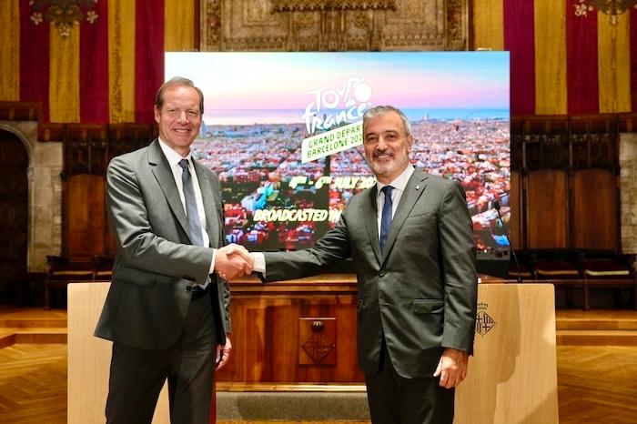 Christian Prudhomme et collboni Tour de France 2026