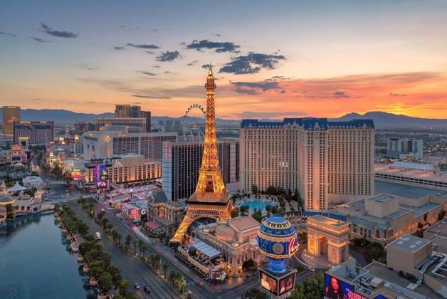 une tour eiffel à Las Vegas 