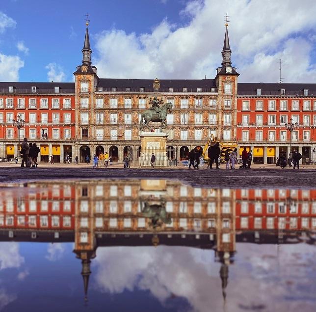 touristes français madrid