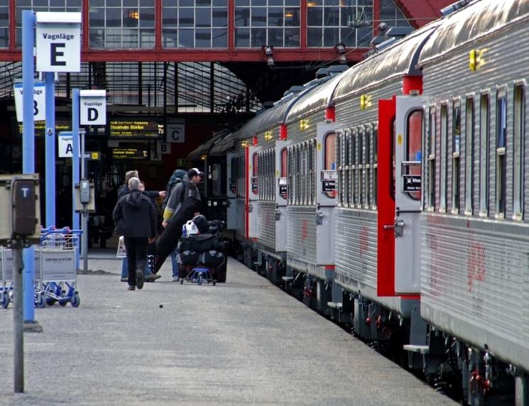 Train de nuit qui relie des grandes villes européennes