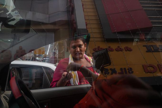 Savitha, transgenre mendiant dans les rues de Pondichéry