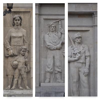 bas reliefs marszalkowska