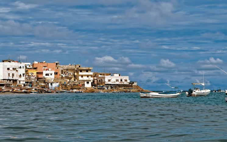 Côte atlantique à Dakar, Sénégal 