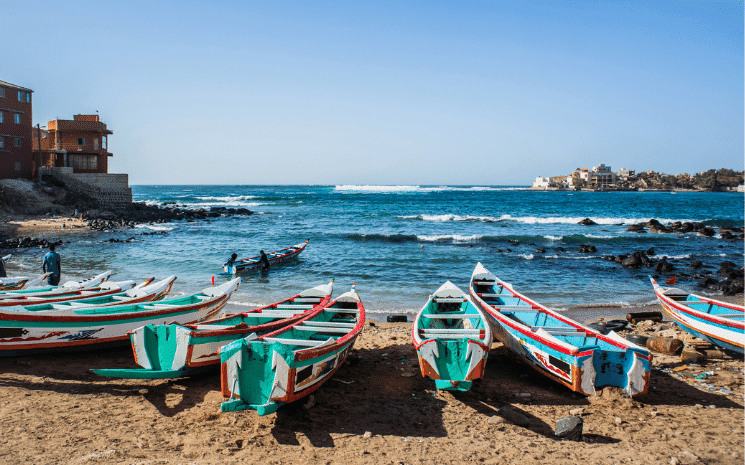 Port de pêche à Ngor, Sénégal 