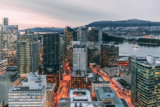 La ville de Vancouver, au Canada