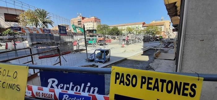 un chantier dans le cabanyal à valencia