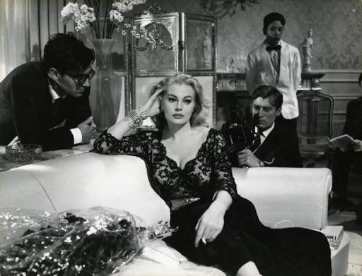 Anita Ekberg dans La dolce vita de Federico Fellini