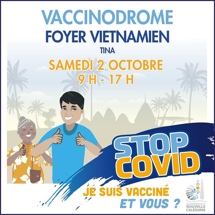 centre de vaccination contre la covid 19 au foyer vietnamien de tina 