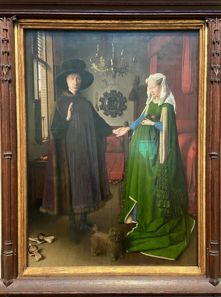 van eyck arnolfini peinture