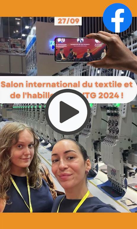 Video du salon du textile