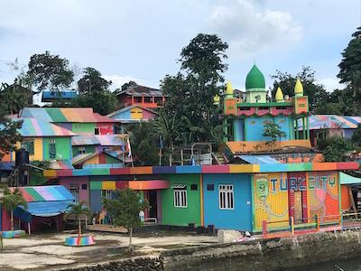 village colore de Tual ile kei