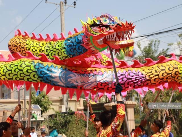 La danse du dragon. Photo : Chea Youkeang