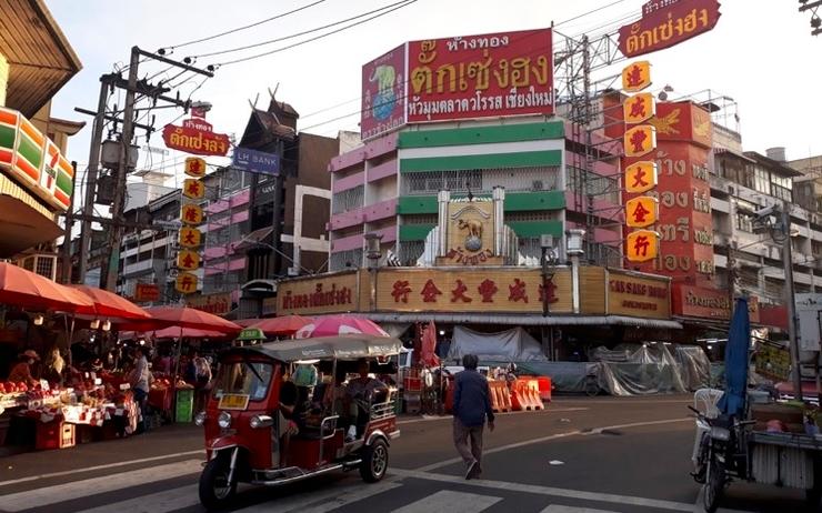 Le quartier chinois de Chiang Mai