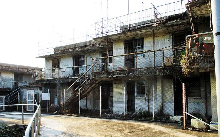 Ma Wan Village Hong Kong maisons abandonnées